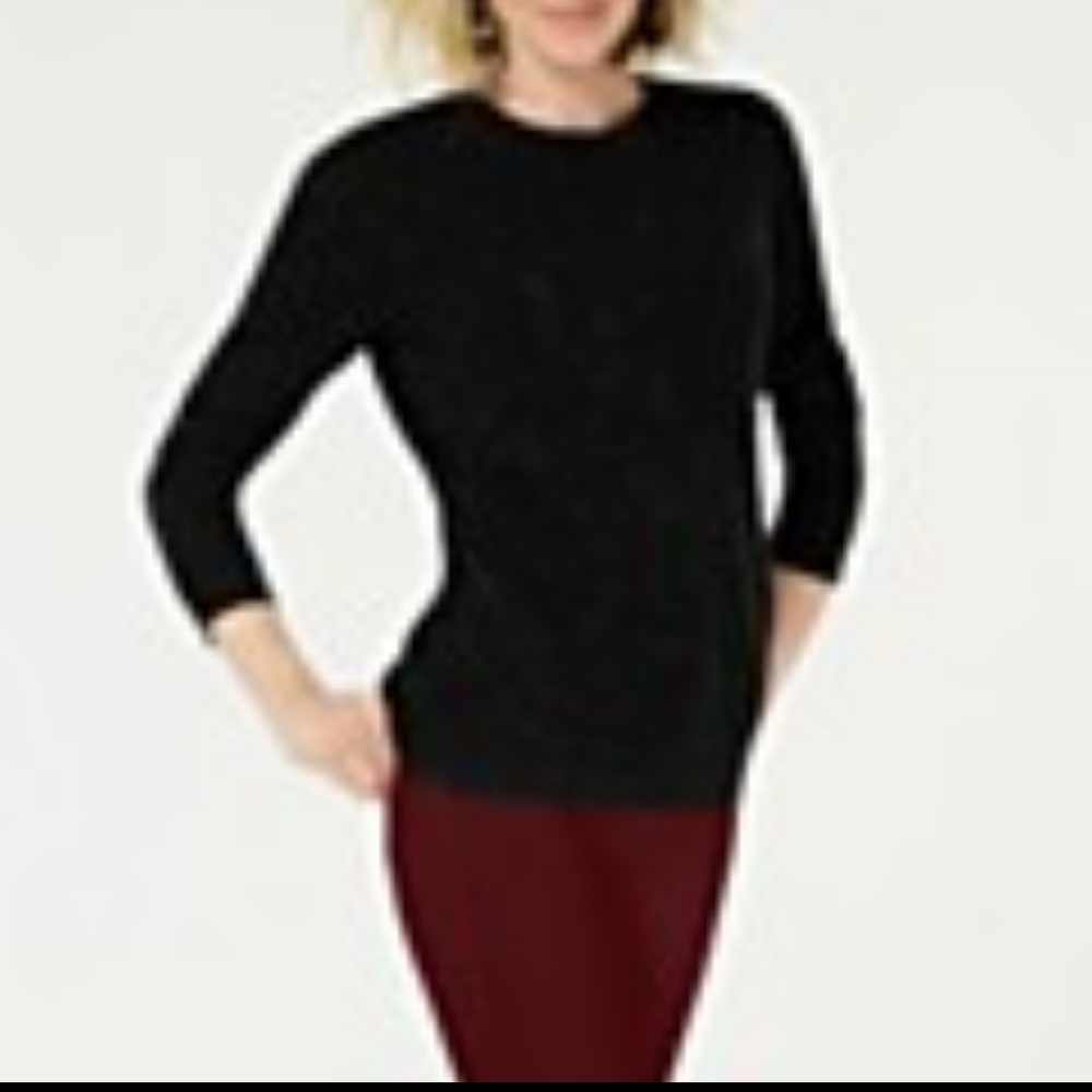 Charter Club, Pure Cashmere Crewneck Sweater
